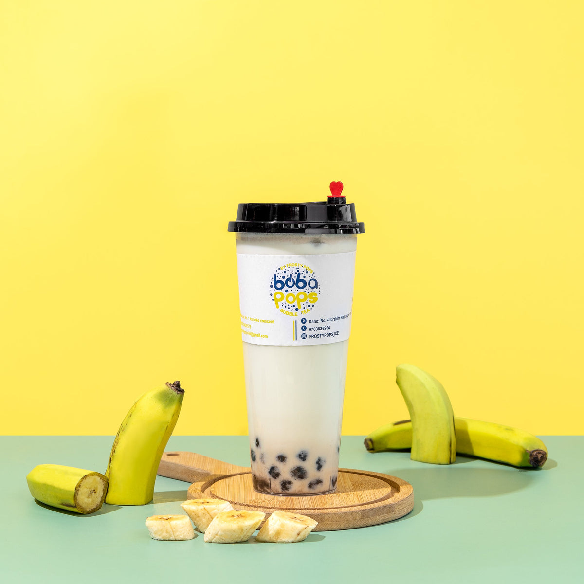 GREEN BANANA (MILK TEA) – FROSTY POPS ABUJA