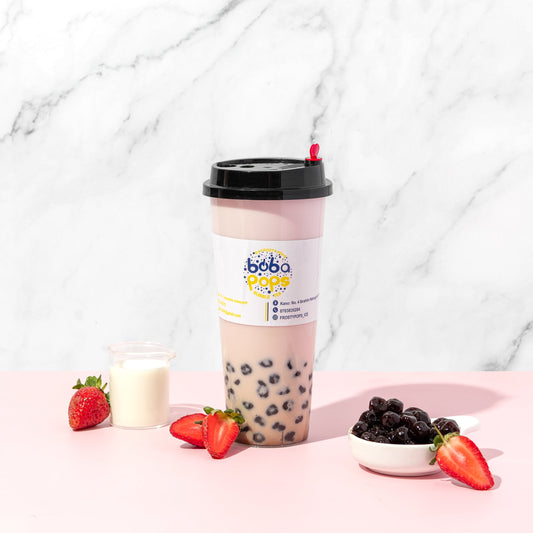 STRAWBERRY (MILK TEA)